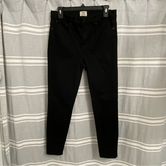 J. CREW / 9” Highrise Toothpick Skinny Jeans Size 30 - Picture 2 of 11